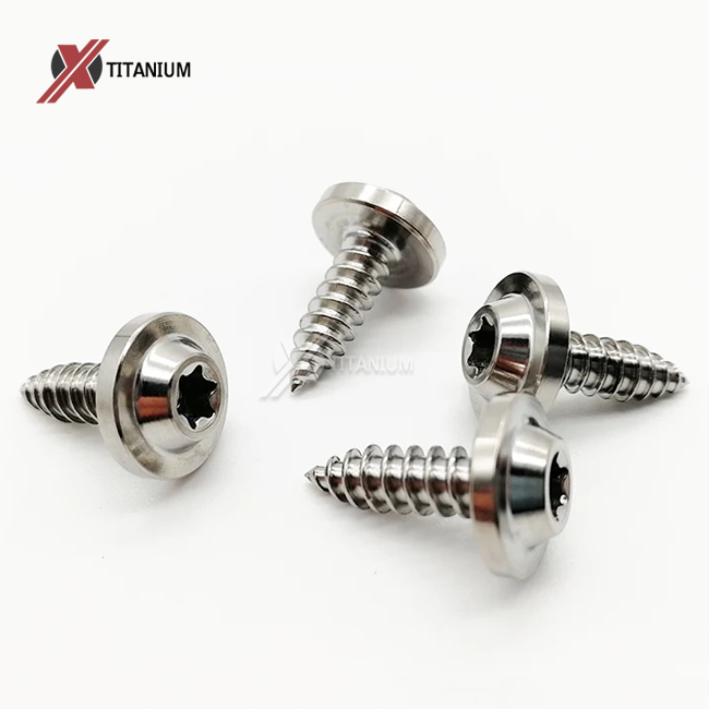 Titanium Torx flange Self Tapping Screw M5×0.8mm×12mm